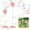 Pink, variant on Automatic Bubble Blower Machine with LED Lights,Rechargeable Battery Operated Bubble Maker Toy for Kids Adults,Outdoor Indoor Party Lawn Park Play,46.45 Inch Tall Bubble Tower Blaster
