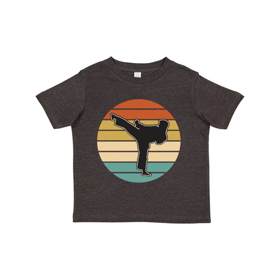 Inktastic Karate Martial Arts Silhouette Boys or Girls Toddler T-Shirt