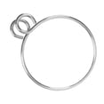 thumbnail image 2 of Marine Anchor Ring, Boat Anchor Ring Durable Wearable Silver Small Compact  For Outdoor, 2 of 8