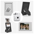 thumbnail image 6 of Trianu 8 Pieces Mini Photo Picture Frame Compatible with Fujifilm Instax Mini 12 11 9 8 70 7s 90 26 Instant Camera Film, 2 x 3 inch, Black+Grey, 6 of 7