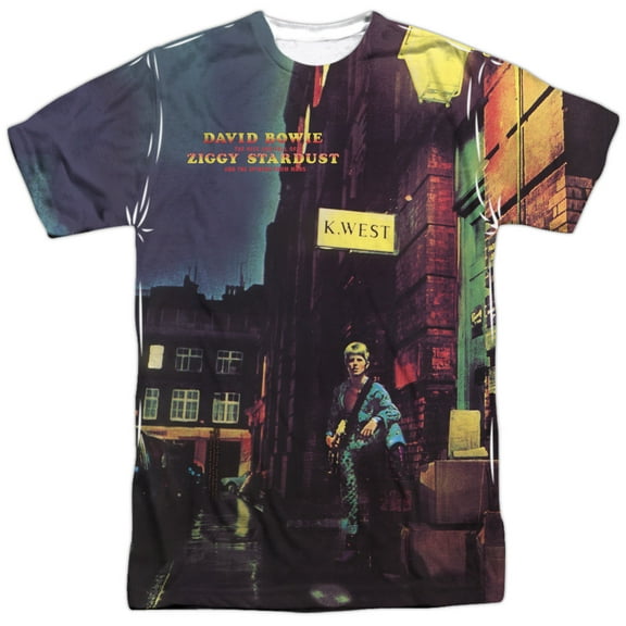 David Bowie - Ziggy Star Dust - Short Sleeve Shirt - Small