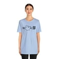 thumbnail image 3 of Broke AF Unisex Jersey Short Sleeve Tee, 3 of 4