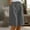 02 Dark Gray, variant on Weiqiqre Linen Shorts for Women Casual Elastic Waist Drawstring Lightweight Vacation Summer Beach Shorts with Pockets