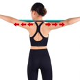 thumbnail image 4 of Yoga Open Back Stick, Improve Posture, Back Shoulder Relief, 80cm, 2 Sticks, 2  Height Adjustment, Foam Design, Green , For Young Old, BeginnersExperts, Office, 4 of 8