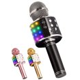 thumbnail image 1 of Microphone Sans Fil Multi-Usage Microphone Karaoké LED Haut-Parleur Microphone, 1 of 10