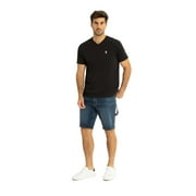 U.S. Polo Assn. Men's Basic Short Sleeve V-Neck T-Shirt