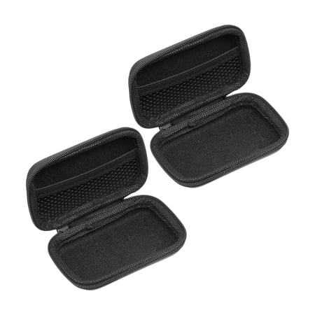 Uxcell 3.94x2.36 Electronic Organizer Case 2Pcs EVA Hard Waterproof Carrying Case