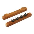 thumbnail image 1 of 1 Pair Billiard Pool Cue Rack Wall Mount 4-Slot Hanging Snooker Wooden Holder, 1 of 8