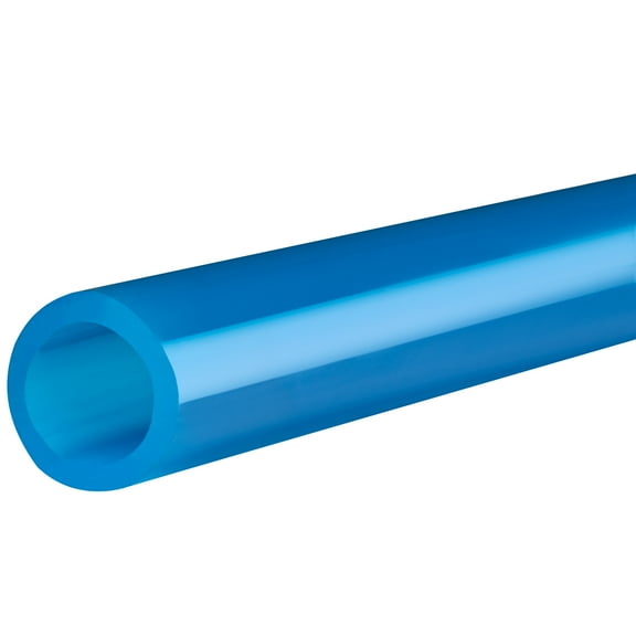 PVC Tubing - Blue - 1/2" ID x 3/4" OD x 10 ft. Long