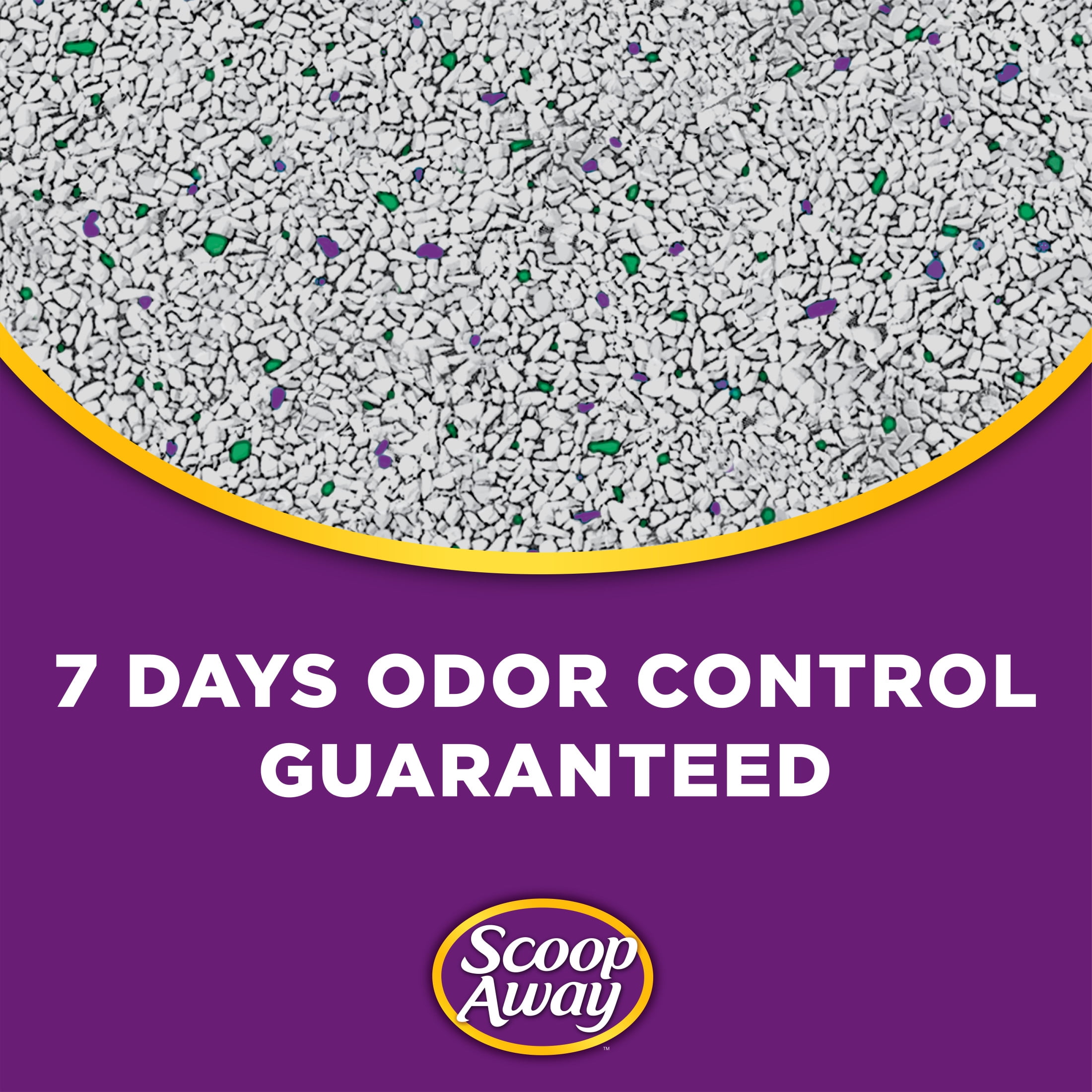 Scoop Away Extra Strength Clumping Cat Litter, Scented, 38 lbs