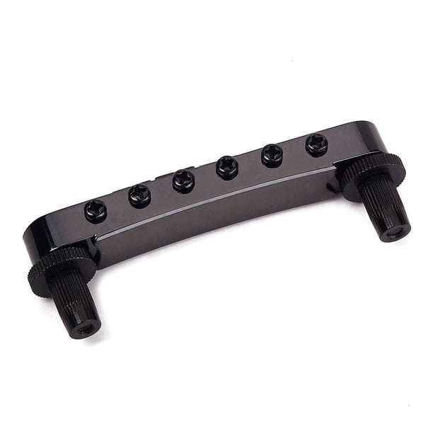 Eigraketly Kit de puente de guitarra eléctrica Instrumento musical ajustable Piezas de mantenimiento de sillín ancho de repuesto Suministros para Accesorios para instrumentos musicales Eigraketly OD025752-00
