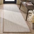 thumbnail image 4 of Safavieh Natural Fiber Kentigern Solid Runner Rug, Marble/Linen, 2'6" x 10', 4 of 14