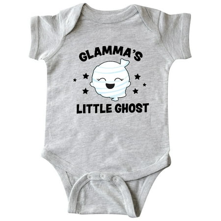 

Inktastic Cute Glamma s Little Ghost with Stars Gift Baby Girl Bodysuit