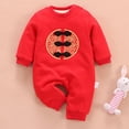 thumbnail image 3 of Fesfesfes Newborn Bodysuit Infant Neutral Baby Girls Thick Fleeces Chinese New Year Suit Romper Jumpsuit Sets On Sale, 3 of 9