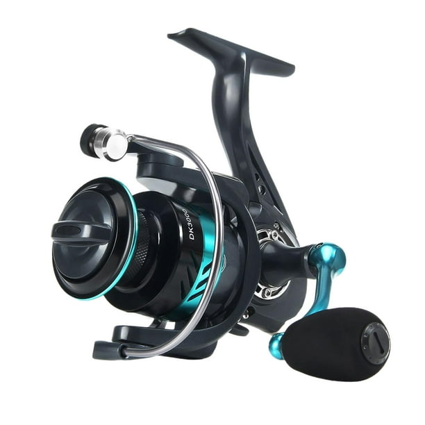 Carrete de pesca Baitcasting Reel 5.2:1 Relación de engranajes Suministros de pesca suaves Padres 5000