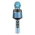 thumbnail image 1 of Micrófono Karaoke Inalámbrico Bluetooth Q008 con Altavoz Integrado, Tecnología de Reducción de Ruido, Batería Recargable, Ideal para Fiestas y Reuniones, Color Azul, 1 of 7