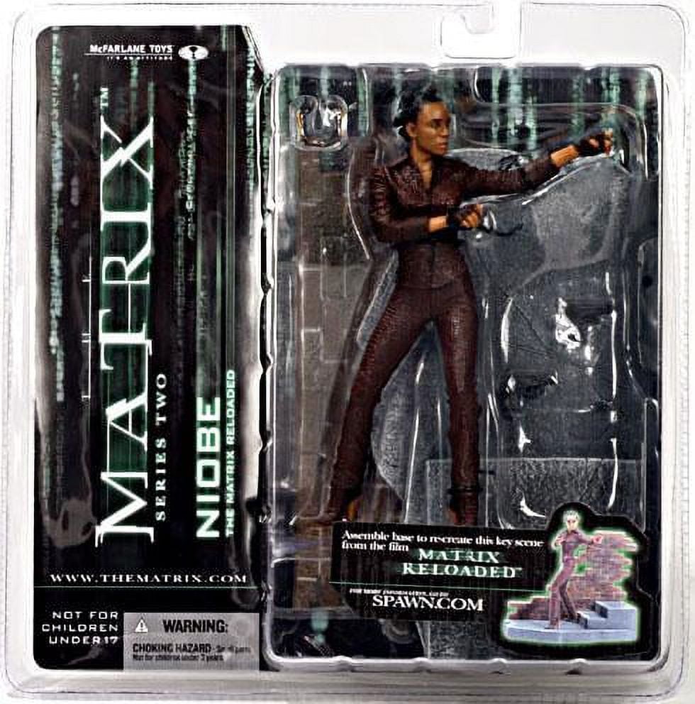 Movie Maniacs WB 100 W2 Matrix Trinity 6-Inch Posed Figure