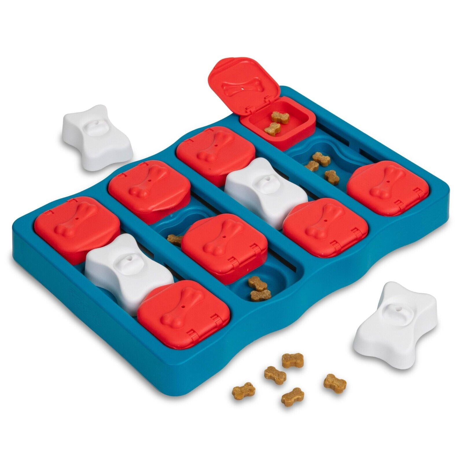 Interactive Dog Toys Treat Dispensing Puzzle Maze Challenge Games Choose Level (11 Inch - Tornado)