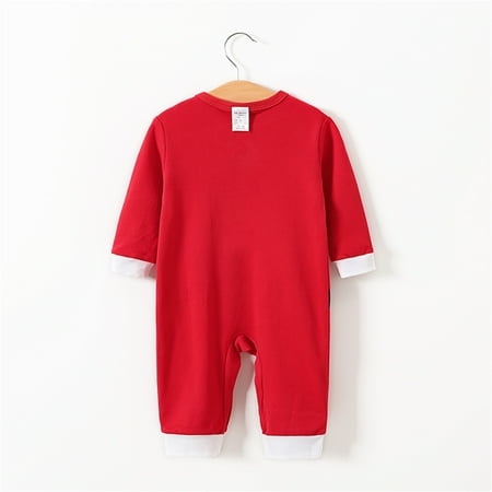 

TOWED22 Baby Girl Outfits Baby Spring Romper Letter and Rugby Print Long Sleeve Round Neck Snap Closure Jumpsuit A
