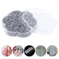thumbnail image 1 of ESTINK Flat Back Rhinestones,14400Pcs Flat Back Rhinestones Dazzling Colorful DIY Sturdy Iridescent Rhinestones Round Beads for Manicure Makeup,Nail Rhinestones, 1 of 8