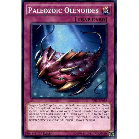 YuGiOh The Dark Illusion Common Paleozoic Olenoides TDIL-EN095