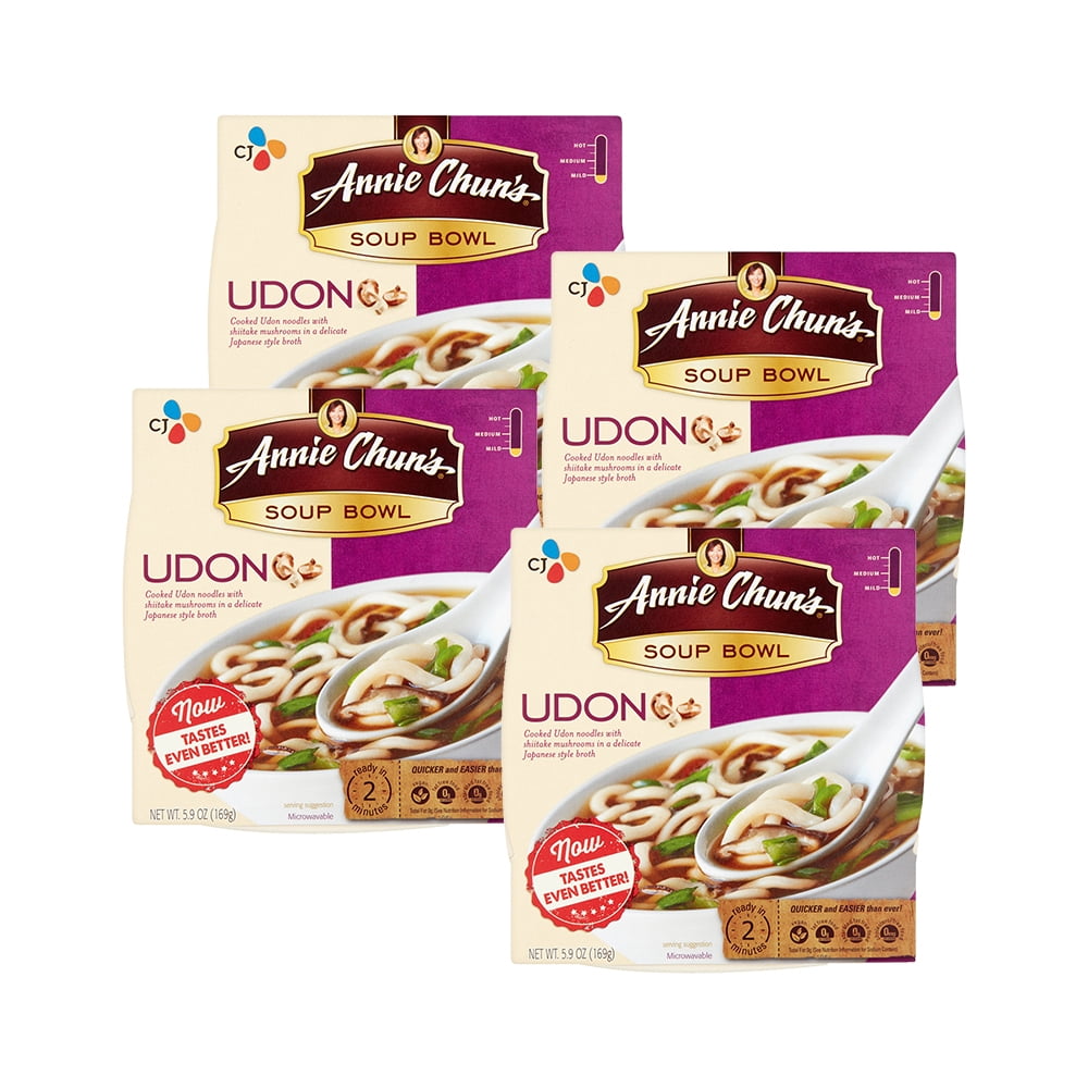 (4 Pack) Annie Chun's Japanese Style Udon Soup Bowl, 5.9 oz (4 Pack) Annie Chun's Japanese Style Udon Soup Bowl, 5.9 oz