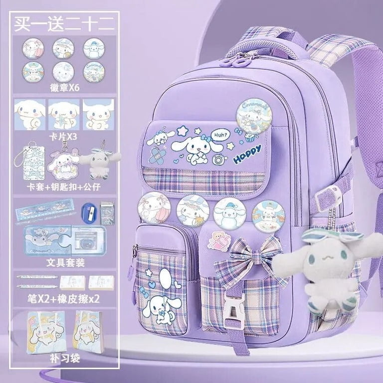 YC Unisex Large Capacity Cute Fashion Printing Nylon  display picture 3