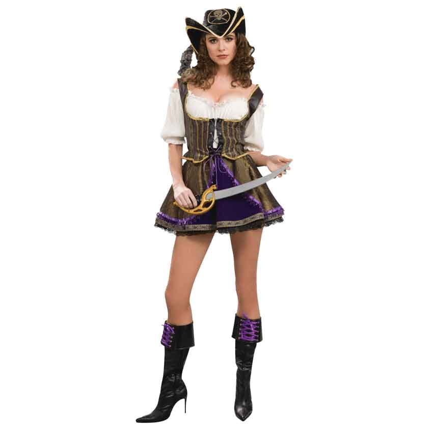 Arrives by Thu, Mar 31 Buy Women's Sultry Pirate Wench Costume, siz...
