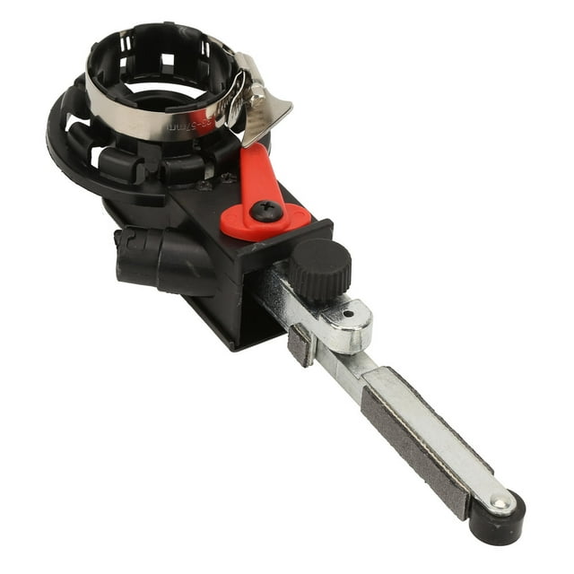 Ponceuse à Courroie, Mini Ponceuse DIY Tête de Ponçage Adaptateur Outil Électrique Pièce de Perceuse Attache Perceuse Électrique Machine à Poncer