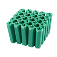 thumbnail image 4 of Mounting Screws Green 6 mm Non-Slip Plastic Dowel 300 Pieces, 4 of 7
