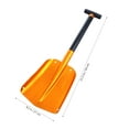 thumbnail image 2 of YSNOOWE 1Pcs Aluminum Snow Removal Tool Assorted Color Professional Design for Snowy Weather, 2 of 8