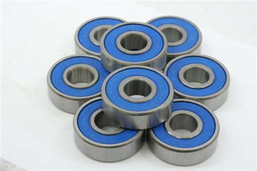 696-2RS 6x15x5 Ball Bearings Black Rubber Sealed Bearing 10 PCS