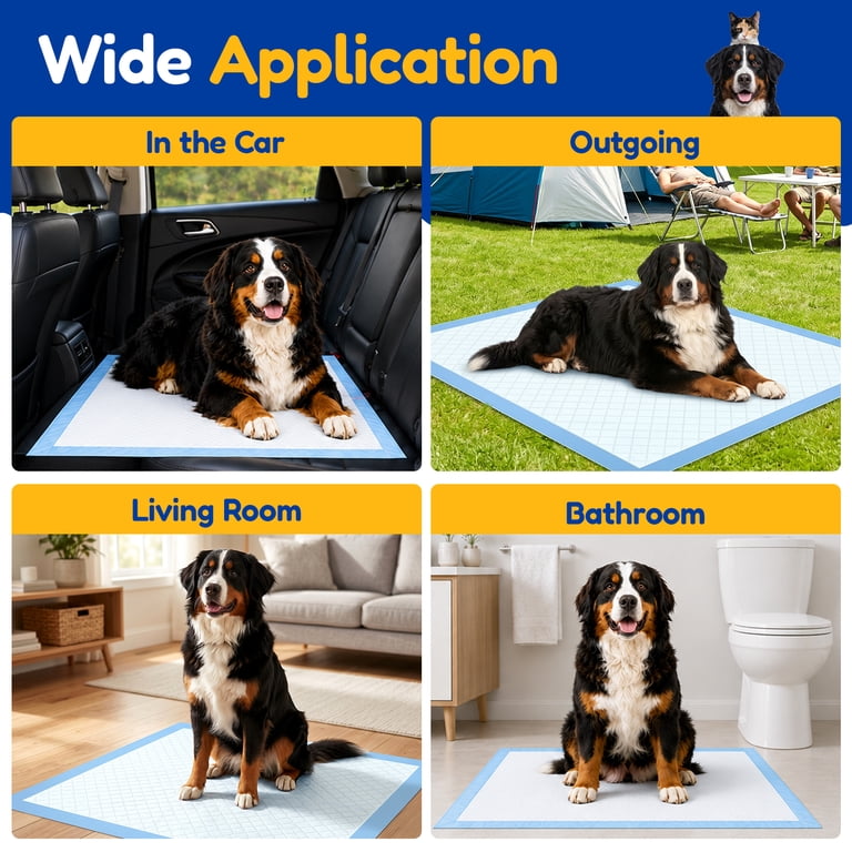Powools X-Large Puppy Pads, 34" x 28", 60-Count photo 4