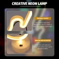 thumbnail image 4 of QUMIIRITY 1Pack Guitar Shaped Led Light Warm Color For Room Decoration Photography, 4 of 6