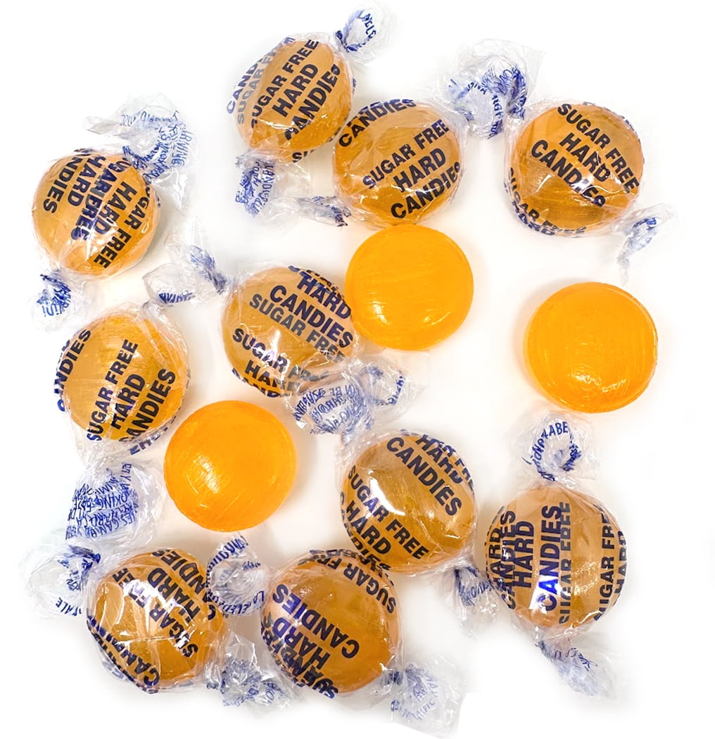 SweetGourmet Sugar-Free Butterscotch Buttons Hard Candy, 3 Pounds
