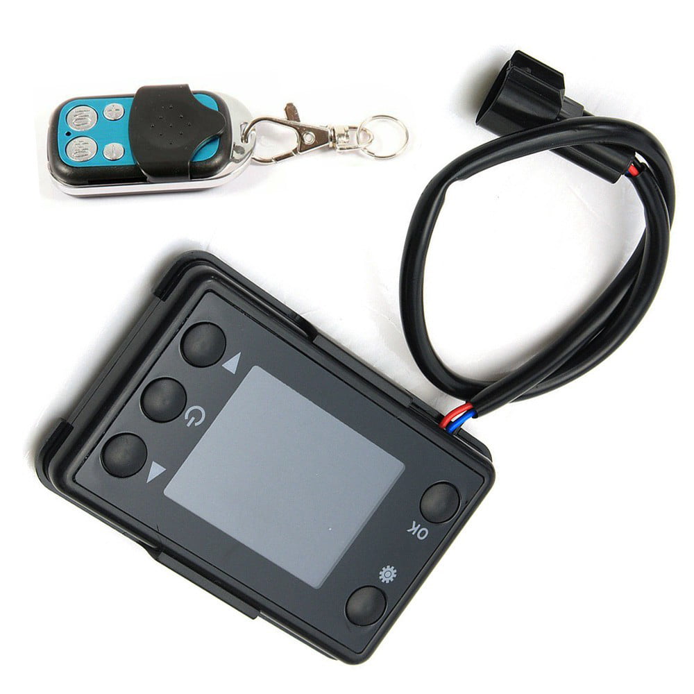 For Car Diesel Air Parking Heater LCD Monitor Switch & Remote Control Controller