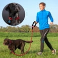 thumbnail image 5 of Ladoogo Reflective Dog Collar Padded with Soft Neoprene Breathable Adjustable Nylon Dog Collars for Small Medium Large Dogs (Small (Pack of 1), Red Plaid Collar+Leash), 5 of 6