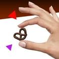 thumbnail image 4 of Dark Chocolate Covered Pretzels, Salted Pretzels in Mildly Sweet Smooth Dark Chocolate, 40 Ounces, 4 of 5
