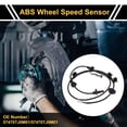 thumbnail image 2 of Sensor de velocidad de rueda ABS Unique Bargains Sensor ABS Sistema de frenos antibloqueo No. 57470TJ0M01/57470TJ0M01 para Honda City 2012-2014 1 pieza trasera derecha, 2 of 6