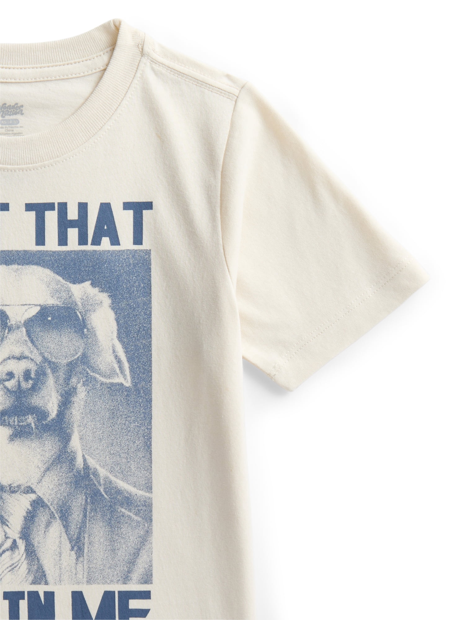 Wonder Nation Boys I Got That Dog In Me Graphic T-Shirt, Sizes 4-18