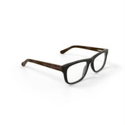 Walmart Mens FM14097 Square Prescription Eyeglasses with Case, Brown