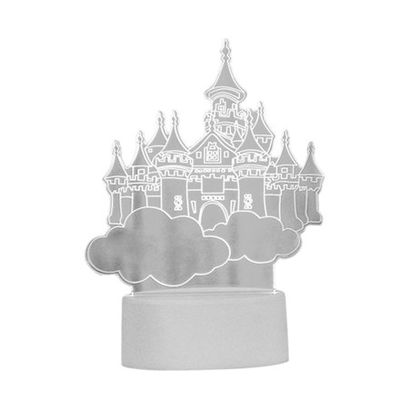 

3D Acrylic LED Night Light USB Table Lamp for Kids Home Room Decor Bedside the Sky