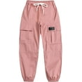 thumbnail image 2 of Girls & Women's Cargo Jogger Pants, 2 of 6