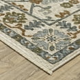 thumbnail image 3 of Oriental Weavers Hastings Area Rug - HA02I - 6'7" x 9'6" - in Ivory/ Rust - Vintage Inspired, Stain Resistant, Family and Pet Friendly , Dining, Living Room Rug, 3 of 5