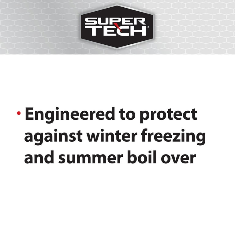 Super Tech 50/50 Prediluted Antifreeze Coolant for Toyota