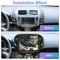 thumbnail image 4 of Podofo 2+64G for Toyota RAV4 2007-2011 Wireless Carplay Android Auto Mirror Link 10'' Touchscreen Car Stereo Radio Android 13 WIFI GPS FM Bluetooth Hifi USB,AHD Backup Camera, 4 of 11