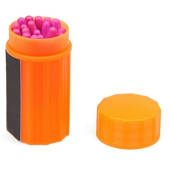 Outdoor Windproof Matches With Container Emergency Tools For Survival Outdoor Camping Hiking Picnic Cooking
