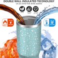 thumbnail image 3 of 30oz Handheld Travel Tumbler with Handle – Double Wall Stainless Steel Insulated Cup, Flip Straw Lid, Leak-Proof & BPA-Free for Hot and Cold Drinks – Durable Coffee & Juice Mug Pink, 3 of 7