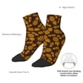 thumbnail image 6 of Pofeuu Colorful Pineapple Print 30cm Socks, Adult Running Hiking Socks for Youth and Adult, 6 of 7