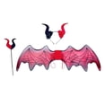 thumbnail image 3 of Accesorios de Disfraz de Ala de Murciélago, Accesorios de Fotografía para Niñas Y Niños, Ala de Pájaro para Halloween, Fiesta de Disfraces, Juego de R Salvador Ala de murciélago, 3 of 10